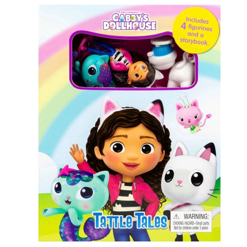 Dream Works Gabby’s Dollhouse “Tattle Tales” My Busy Book (NWT)